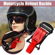 BQLQBQLQ 1 Set Helmet Quick Release Buckle Kit Ratcheted Chin ej Adapter Strap 25mm
