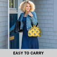 thumbnail image 6 of Pioneer Flower Floral Print Pattern Drawstring Insulated Lunch Bag for Women, Stain-Resistant Large Lunch Tote with Multi-Pockets for Work Office, 6 of 6