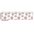 thumbnail image 2 of Ambesonne Vintage Rose Fabric by the Yard Upholstery, Classy Flowers Bouquet, 1 Yard, Pale Pink White, 2 of 4