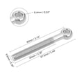thumbnail image 2 of Unique Bargains M10x80mm 304 Stainless Steel Machine Shoulder Lift Eye Bolt Rigging 10pcs, 2 of 3