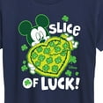thumbnail image 3 of Disney - Slice Of Luck - Women's Short Sleeve Graphic T-Shirt, 3 of 5