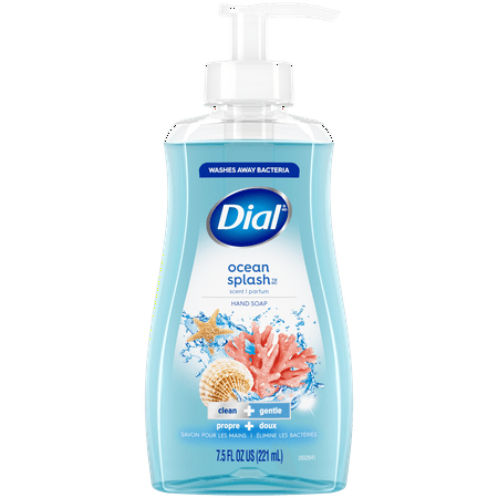 Dial Liquid Hand Soap, Ocean Splash, 7.5 Fl Oz