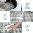 thumbnail image 6 of AOILE Washable Plaid Area Rug – Ultra-Soft Modern Farmhouse Runner, Non-Slip Throw Rug for Hallway, Entryway, Bedroom, Kitchen, Laundry, and Living Room, 6 of 6