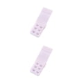 thumbnail image 4 of Jumpingount Correa de extensión Extensores de sujetador Hebilla transpirable Sujetador de 2 ganchos Accesorios íntimos Botones Alargados 3 filas rosado 2Conjunto, 4 of 6