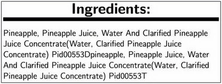 Dole Pineapple Tidbits In Juice, 100 Ounce - 6 per case.