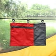 thumbnail image 3 of ZCKK Hammock Organizer Bag Zipper Closure Large Capacity Small Items Storage Container Camping Accessories, 3 of 8