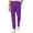 Purple-01, variant on Owordtank Mens Button with Pockets Casual Pants Trouser