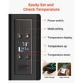 thumbnail image 4 of VEVOR 10Qt Portable Car Refrigerator with Accessories Included, 12/24V DC & 110-240V AC, 45 W, 4 of 9