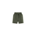 thumbnail image 2 of Time And Tru Women's Chambray Cargo Shorts, 3" Inseam, Sizes XS-XXXL, 2 of 5