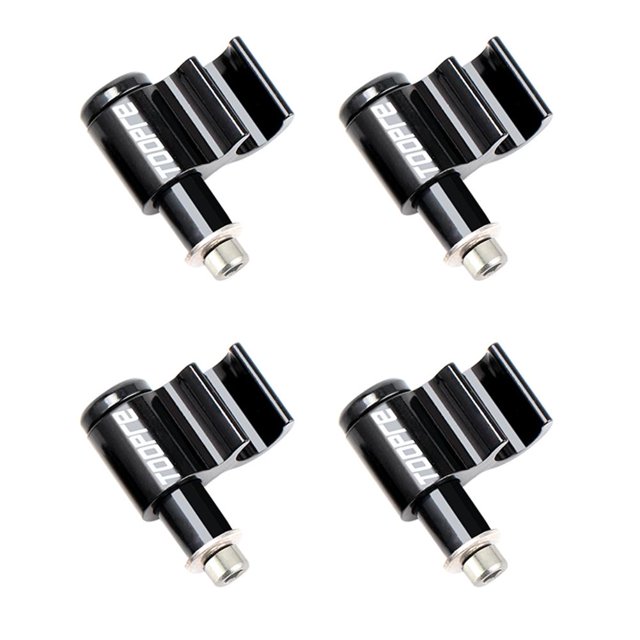Accesorios para bicicletas TOOPRE 4pcs Bicicleta Cable Guía Línea de freno Tubo Tubo de aceite Asiento de conversión fijo FLhrweasw Nuevo