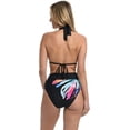 thumbnail image 4 of La Blanca BLACK Prism Halter Bikini Swim Top, US 8, 4 of 4