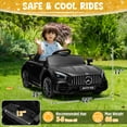 thumbnail image 2 of UBesGoo 12V Licensed Mercedes-Benz Electric Ride On Cars Toys for Kids, Power Wheels with Parent Remote Control, Black, 2 of 9
