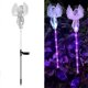 thumbnail image 2 of 2 Pack Solar Angel Decorative Lights Led Outdoor Lights, Garden Yard Lawn Decor, 2 of 3