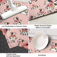 thumbnail image 3 of Pink Cow Bell Pattern Kitchen Rug Mat,Kitchen Runner Rugs Non Skid Washable,Decorative Kitchen Floor Mats for Kitchen,Sink,Laundry,17"X47", 3 of 5