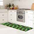 thumbnail image 3 of Button green Rubber Rectangular Kitchen Doormat, 3 of 7