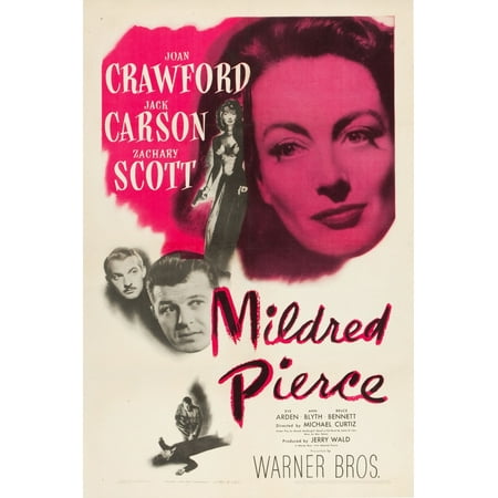 Mildred Pierce Dvd Mildred Pierce Top Right Joan Crawford Bottom From Left Zachary Scott Jack Carson 1945 Movie Poster Masterprint ()
