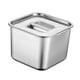 thumbnail image 3 of Caja para sartenes de restaurante con doble asa y tapa, organizador de cocina para ollas hondas y soperas 18cmx18cm, 3 of 9