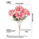 thumbnail image 2 of 1PC Artificial Hydrangea Flowers Bouquet Birthday Party Decoration Wedding Flower Basket, Bride Holding Flowers, Home Decoration, Dining Room, Bedroom, 2 of 4
