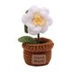 thumbnail image 2 of Maceta Artificial de Ganchillo Hecha a Mano – Mini Planta Tejida En Maceta para Decoración de Escritorio En El Hogar U Oficina, 2 of 6