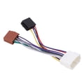 thumbnail image 2 of Stereo Radio Harness Connector Adapter, Pre Stripped Non Cutting ISO Wiring Harness Plug Easy Installation  for CD Player, 2 of 7
