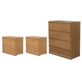 thumbnail image 2 of Set de Cajonera y 2 Buros Liora Natural - Kessa Muebles, 2 of 5