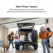 Genie Smart Wall Mount Garage Door Opener - 6172H-BO - Wi-Fi, LED Lighting, and Battery Backup