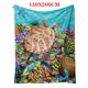 thumbnail image 1 of Teissuly Home Warmer Certified Flannel Blanket Blanket, Plush Blanket for Sofa and Bed, Soft Blanket Printed Blanket Teissuly WER202312141265, 1 of 4