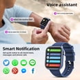 thumbnail image 4 of Reloj inteligente Hwagol 2024 de 1.85 pulgadas con monitor de frecuencia cardíaca Android iOS, 4 of 9