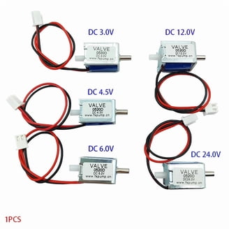 Produktbild von DC 6V 2-Stellungs 3-Wege Mini-Magnetventil – Für Gas, Luft, Pumpen & Roboter-Projekte