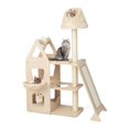 thumbnail image 4 of Cat Tree with Sisal Scratching Posts - Multi-Level Cat Tower for Indoor Cats - Fluffy Hammock & Condo - Stable & Easy Assembly, 4 of 9