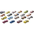 Hot Wheels Set of 20 Toy Sports & Race Cars in 164 Scale, Collectible