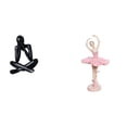 thumbnail image 1 of Escultura De Bailarina Abstracta Moderna, Figura Decorativa, Estatua De Resina Coleccionable Para Sala De Estar, Oficina, Estudio, Estantería, Decoración Del Hogar, Regalo, 1 of 8