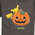 thumbnail image 3 of Pokémon - Pikachu Pumpkin - Men's Short Sleeve Graphic T-Shirt, 3 of 5