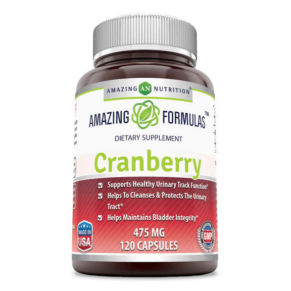 Amazing Formulas Cranberry 475 Mg 120 Capsules