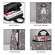 thumbnail image 3 of Easygdp Hedgehogs and Flowers1 para Easygdp Yak - Mochila Casual Ligera y Resistente para Viaje y Senderismo para Hombres y Mujeres, 3 of 7