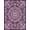 Plum Purple, Pattern 4, variant on ODIKA Plum Contemporary Blush Painterly Gradient Botanical Fuzzy Purple for King Size Bedroom, Master Suite, Under Bed, Foldable Easy Care