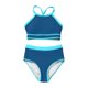 thumbnail image 5 of MKLEKYY Trajes De Baño Mujer High Waisted Two Piece Women'S Swimming Suit Sporty Color Block Swimsuit Set For Active Swimwear, 5 of 6