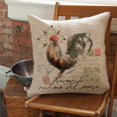 thumbnail image 1 of HeritageLace RR1818NA-1 Coussin Design Course de Coq 18 x 18 Po, 1 of 1