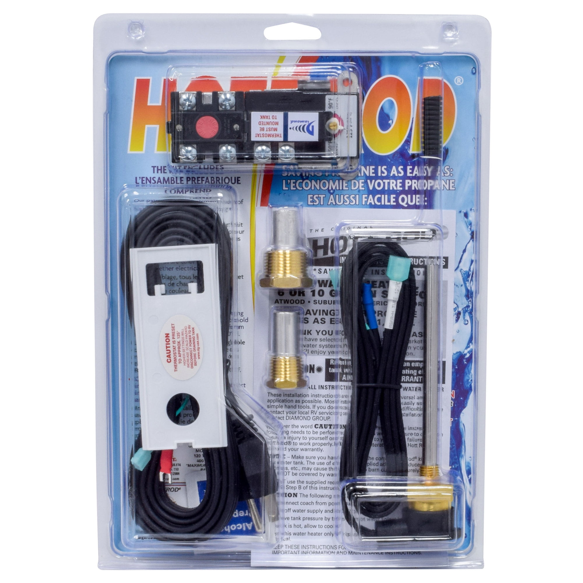 Diamond Group by Valterra DGR6VP Hott Rod Water Heater Conversion Kit - 6 Gallon