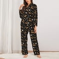 thumbnail image 2 of Fotbe Christmas Cookie Reindeer Conjunto de Pijama de Manga Larga para Mujer con Estampado, Ropa de Dormir de 2 Piezas, Conjunto de Casa Suave y Cómodo con Bolsillos-X-Large, 2 of 7
