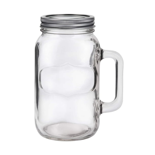 8 Pack Quart Mason Jar Mug with Lid by Ashland®