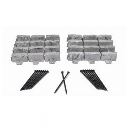 Dimex 129851 Deco Edging Kit Gray