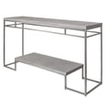 thumbnail image 4 of Uttermost Clea Contemporary Stainless Steel and MDF Wood Console Table in Gray, 4 of 4