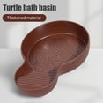 thumbnail image 4 of Reptile Bathing Pool Tortoise Food And Water Feeder Bowl with Ramp Reptile Feeding Dish Aquarium Ornament for Gecko Snake Turtle Bearded Dragon Lizard, 4 of 8