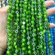 thumbnail image 5 of Cuentas de vidrio redondas planas de ojo de diablo, cuentas sueltas, accesorios de joyería semiacabados, 5 of 6