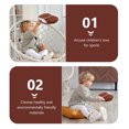 thumbnail image 2 of Milisten Flying Disc Toy 1Pack Plush for Dogs Outdoor Activities, 2 of 4