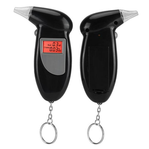 LCD Digital Breath Alcohol Testeur éthylotest Analyseur Détecteur Tester Keychain