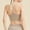Khaki, variant on Women's Y Shaped Back Running Sling Fitness Beauty Strap Chest Pad Sports Underwear Shockproof Workout for Women Sports Bra Bulk Bras Sports Bras for Women Running Wire Bras for Women Strong Support