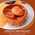 thumbnail image 3 of Miangastore 1pc Japanese Style Ceramic Dish Unique Crab-shaped Plate Creative Crab Bowl, 3 of 8