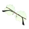 thumbnail image 3 of 1 Pair Rimless Eyeglasses Funny Sunglasses Props Party Eyeglasses Decoration, 3 of 8